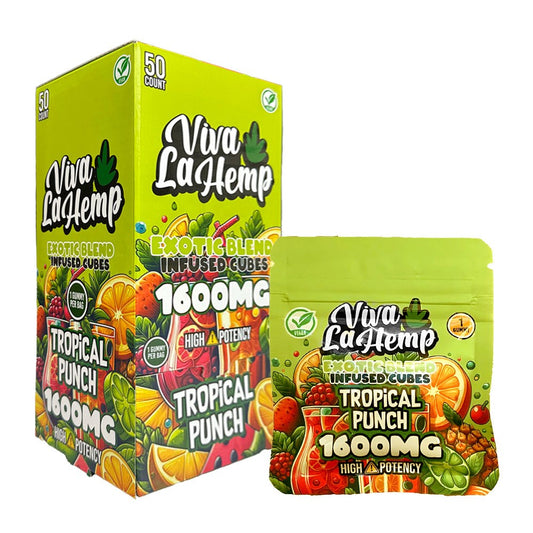 VIVA LA HEMP 1600MG GUMMIES - TROPICAL PUNCH