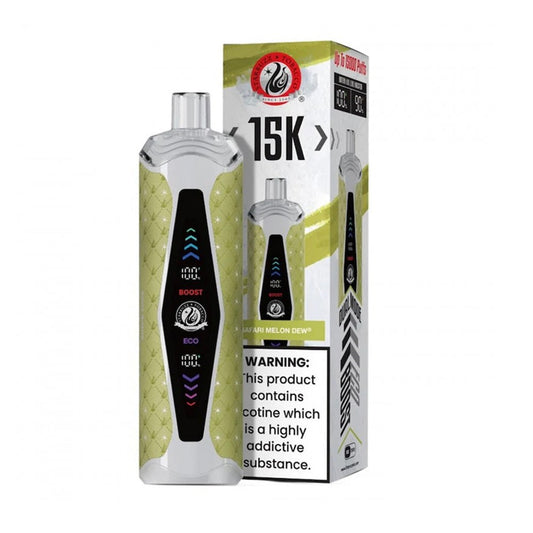 STARBUZZ 15KPUFFS HOOKAH VAPE - SAFARI MELON DEW