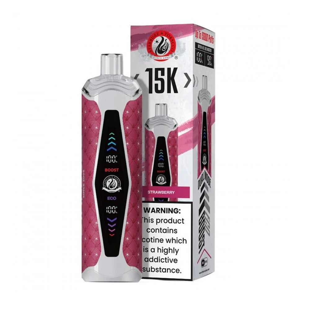 STARBUZZ 15KPUFFS HOOKAH VAPE - STRAWBERRY