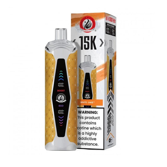 STARBUZZ 15KPUFFS HOOKAH VAPE - WHITE BAKE