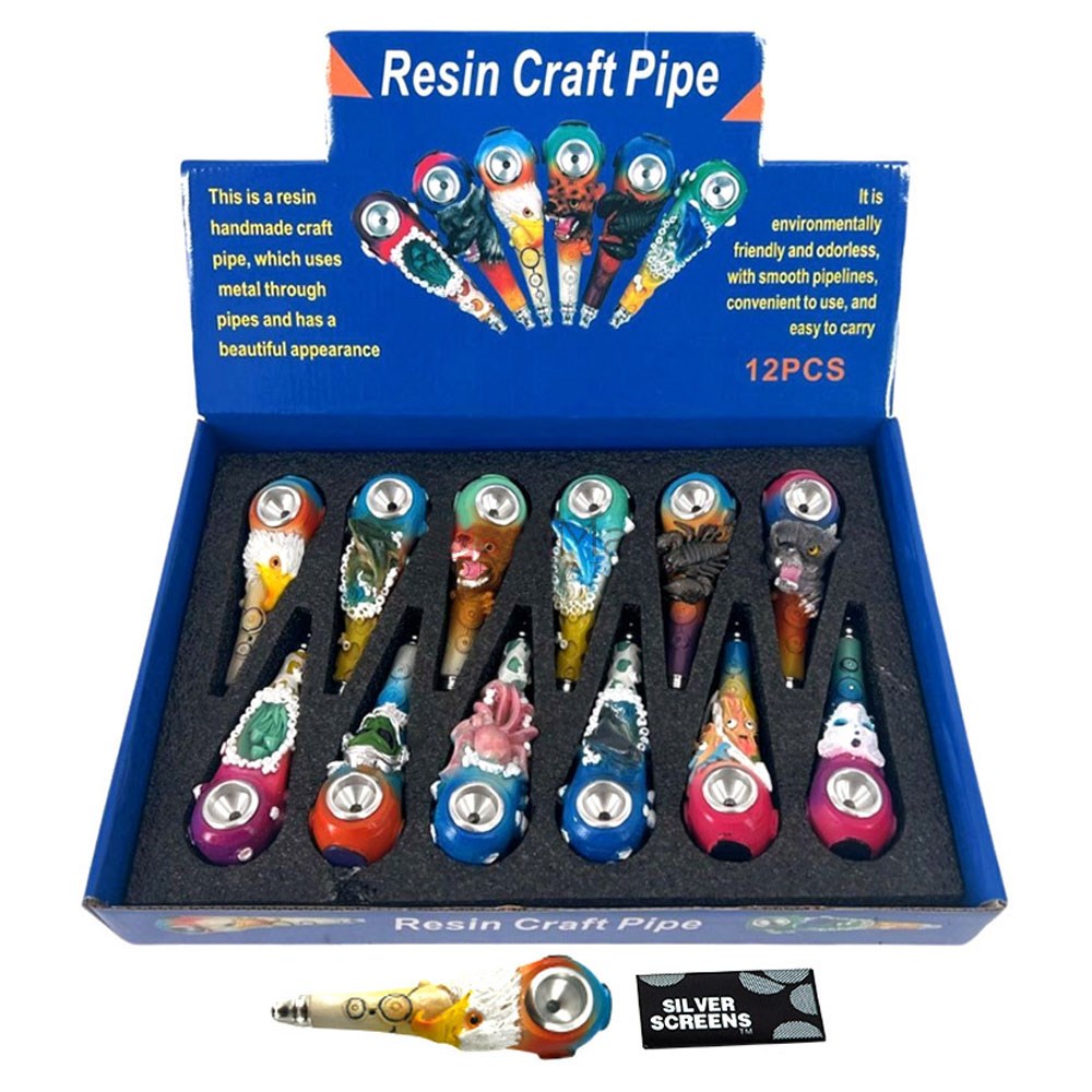 RESIN CRAFT PIPE - ASSORTED