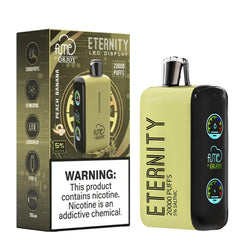 FUME ETERNITY 5% SALT NIC 20K PUFFS DISPOSABLE - PEACH BANANA