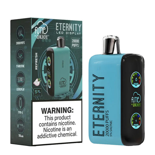 FUME ETERNITY 5% SALT NIC 20K PUFFS DISPOSABLE - REFRESH