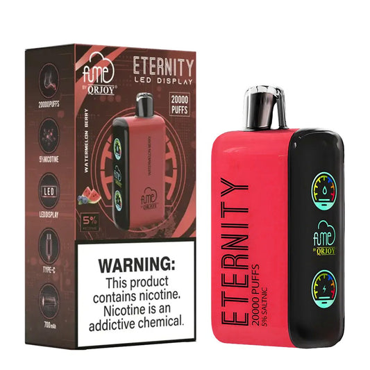 FUME ETERNITY 5% SALT NIC 20K PUFFS DISPOSABLE - WATERMELON BERRY