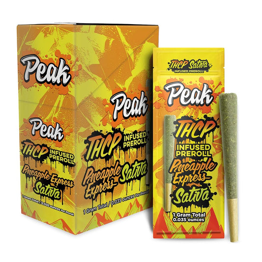 PEAK THCP UNFUSED 1G 10CT PREROLL SATIVA - PINEAPPLE EXPRESS