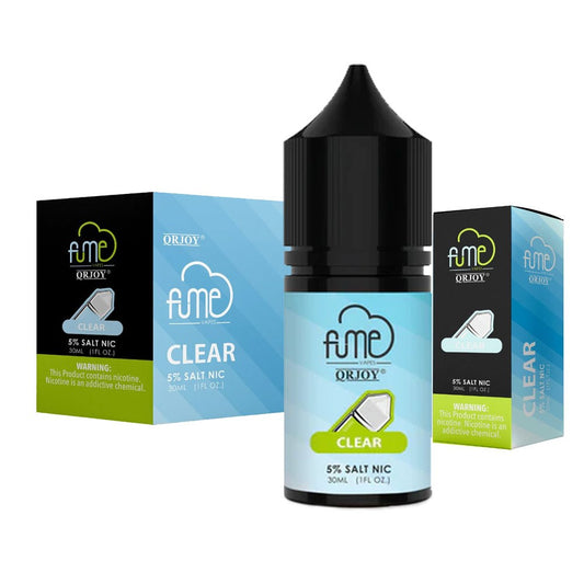 FUME 5% SALT NIC 30ML JUICE - CLEAR