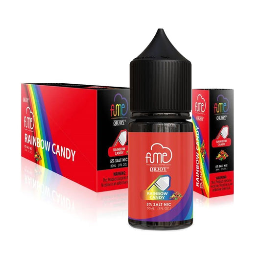 FUME 5% SALT NIC 30ML JUICE - RAINBOW CANDY