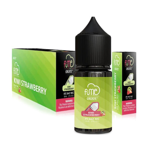 FUME 5% SALT NIC 30ML JUICE - KIWI STRAWBERRY