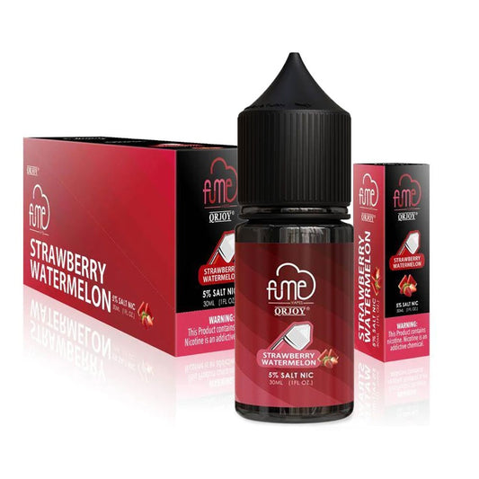 FUME 5% SALT NIC 30ML JUICE - STRAW WATERMELON