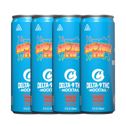 COOKIES D9/THC 10MG PEACH ICED TEA KRATOM SELTZER - GEORGIA PIE