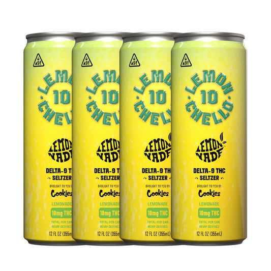 COOKIES D9/THC 10MG LEMONADE KRATOM SELTZER - LEMONCHELLO