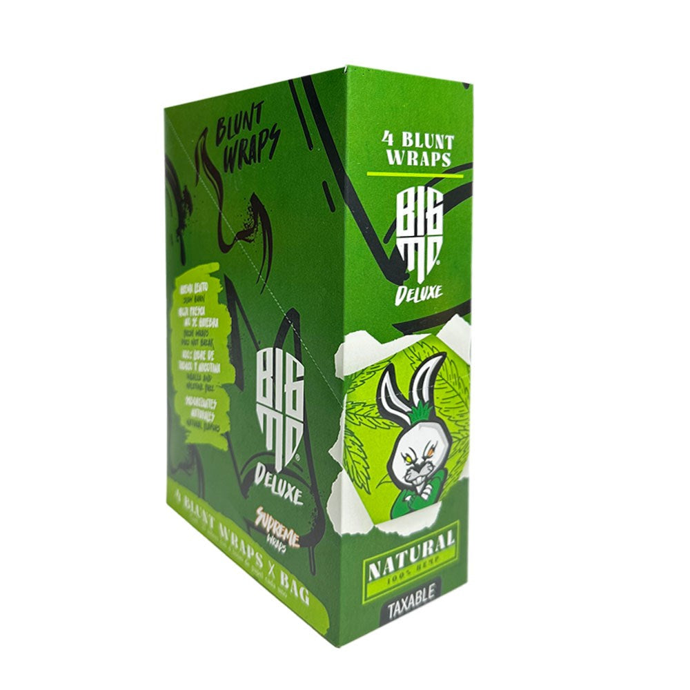 BIG MO DELUXE BLUNT WRAPS - NATURAL