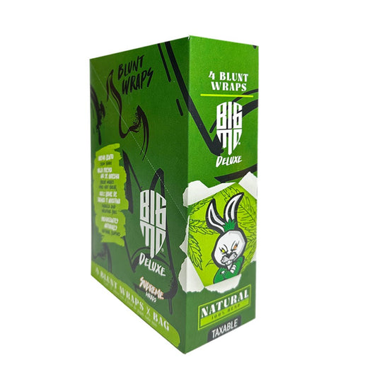 BIG MO DELUXE BLUNT WRAPS - NATURAL