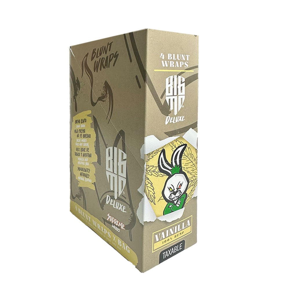 BIG MO DELUXE BLUNT WRAPS - VANILLA