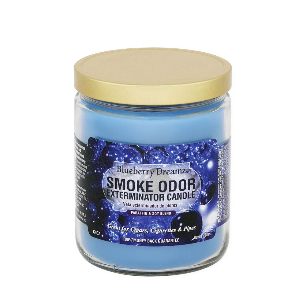 SMOKE ODOR EXTERMINATOR CANDLE - BLUEBERRY DREAMZ