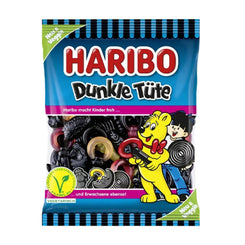 HARIBO HAPPY DUNKLE TUETE 175G GERMANY GUMMIES