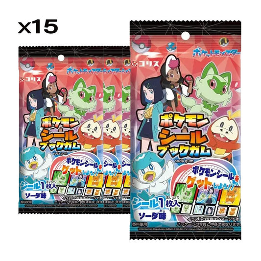 CORIS POKEMON STICKER BOOK W/ GUM