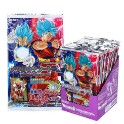 CORIS DB METALLIC SHEET GUM W/ DRAGON BALL CARD