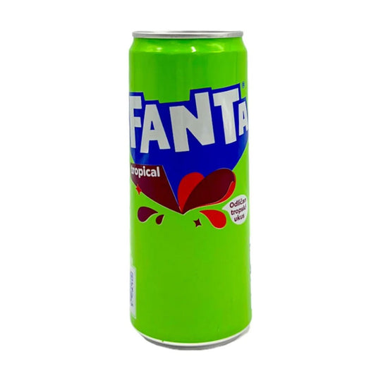 FANTA 330ML EUROPEAN CAN - TROPICAL