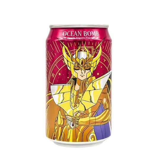OCEAN BOMB 330ML DRINK - PEACH YOGURT