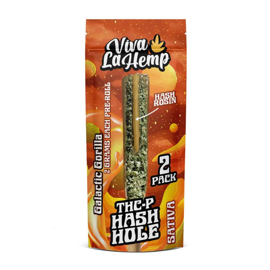 VIVA LA HEMP THCP HASH HOLE 2G PRE ROLLS SATIVA - GALACTIC GORILLA