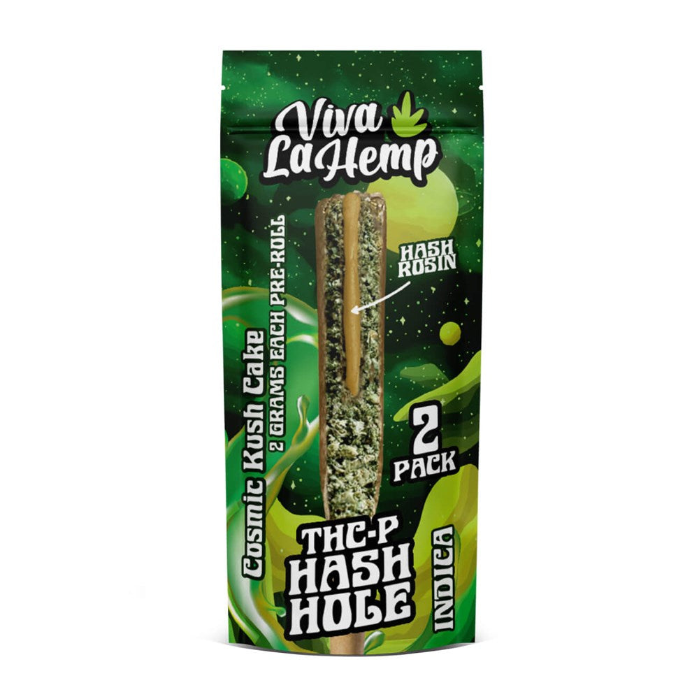VIVA LA HEMP THCP HASH HOLE 2G PRE ROLLS INDICA - COSMIC KUSH CAKE