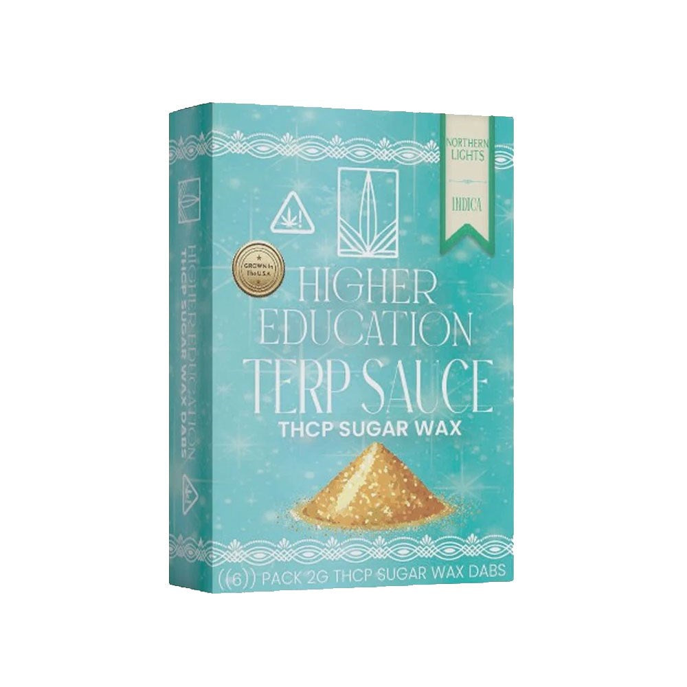 HIGHER EDUCATION THCP 2G SUGAR WAX INDICA - NORTEHERN LIGHTS