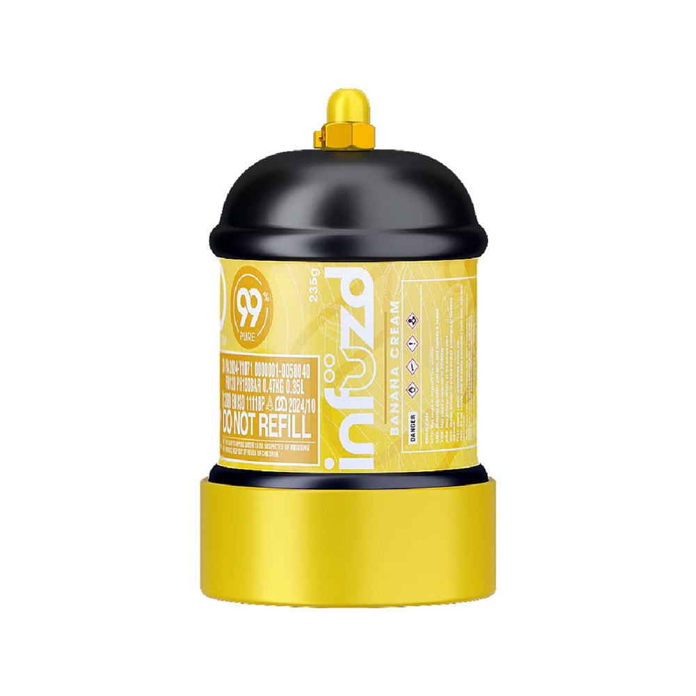 INFUZD 235G WHIP CREAM CHARGER - BANANA CREAM