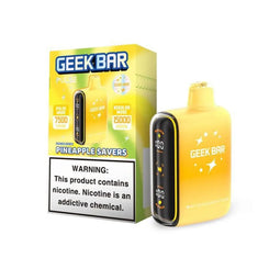GEEK BAR PULSE 5% NIC 15000 PUFFS DISPOSABLE - PINEAPPLE SAVERS