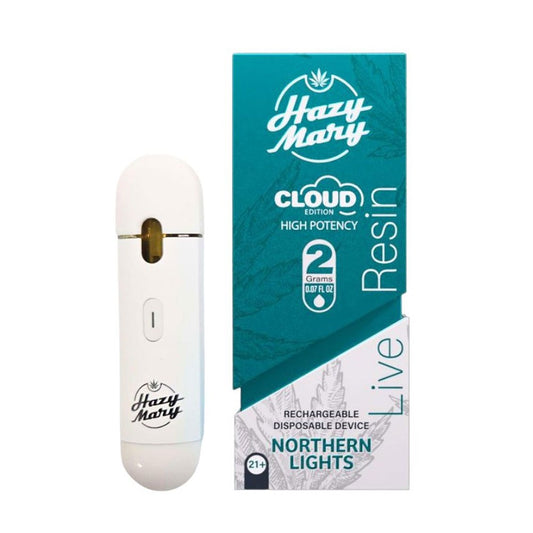 HAZY MARY CLOUD EDITION 2G DISPOSABLE INDICA - NORTHERN LIGHTS