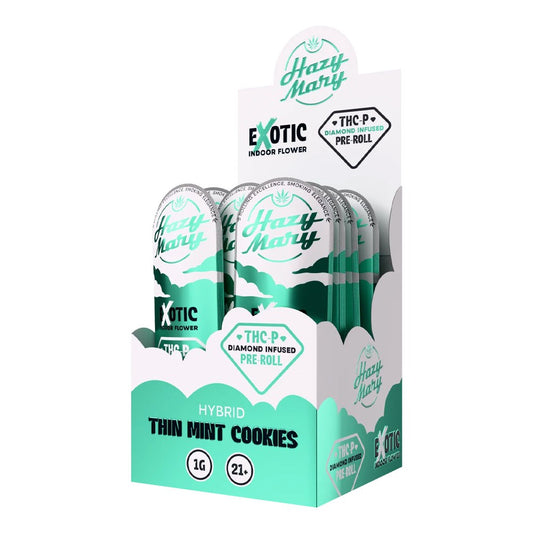 HAZY MARY THCP 1G EXOTIC PRE ROLLS HYBRID - THIN MINTZ