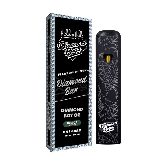 HIDDEN HILLS BOYZ THCP/H 1G DISPOSABLE INDICA - DIAMOND BOY OG