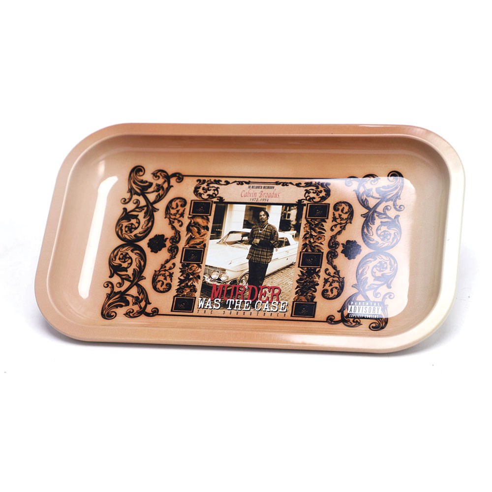 DRR 10.6"X6.3" RIOLLING TRAY - MURDER WAS THE CASE