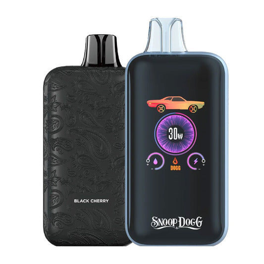 SNOOP DOGG LOW RIDER 5%NIC 25KPUFFS DISPOSABLE - BLACK CHERRY
