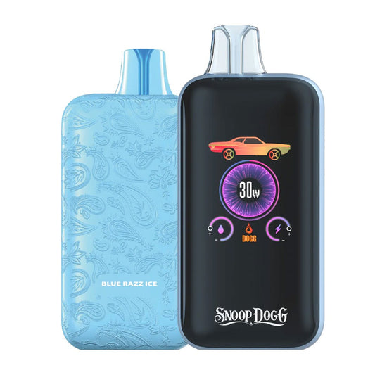 SNOOP DOGG LOW RIDER 5%NIC 25KPUFFS DISPOSABLE - BLUE RAZZ ICE