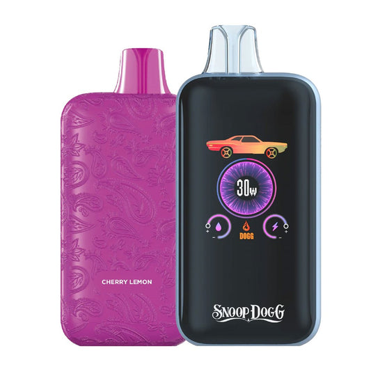 SNOOP DOGG LOW RIDER 5%NIC 25KPUFFS DISPOSABLE - CHERRY LEMON