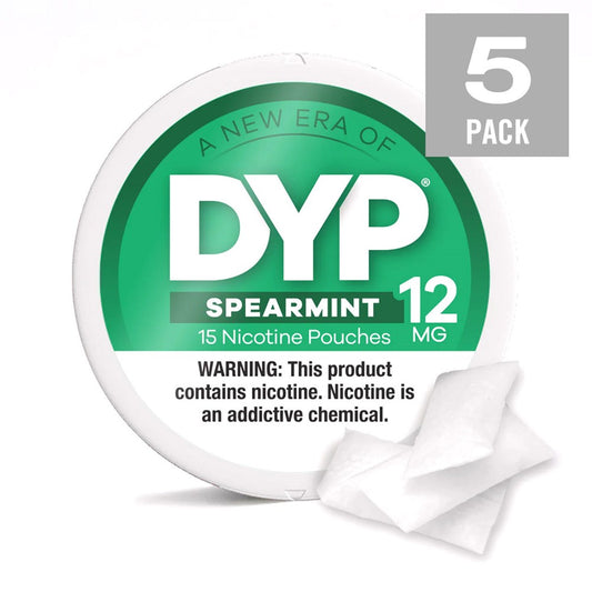 DYP NICOTINE 12MG POUCHES - SPEARMINT