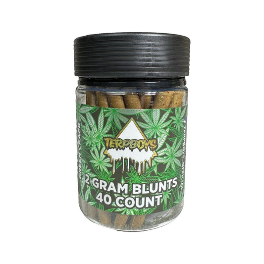 TERPBOYS THCA 2G BLUNTS HYBRID - GREEN CRACK