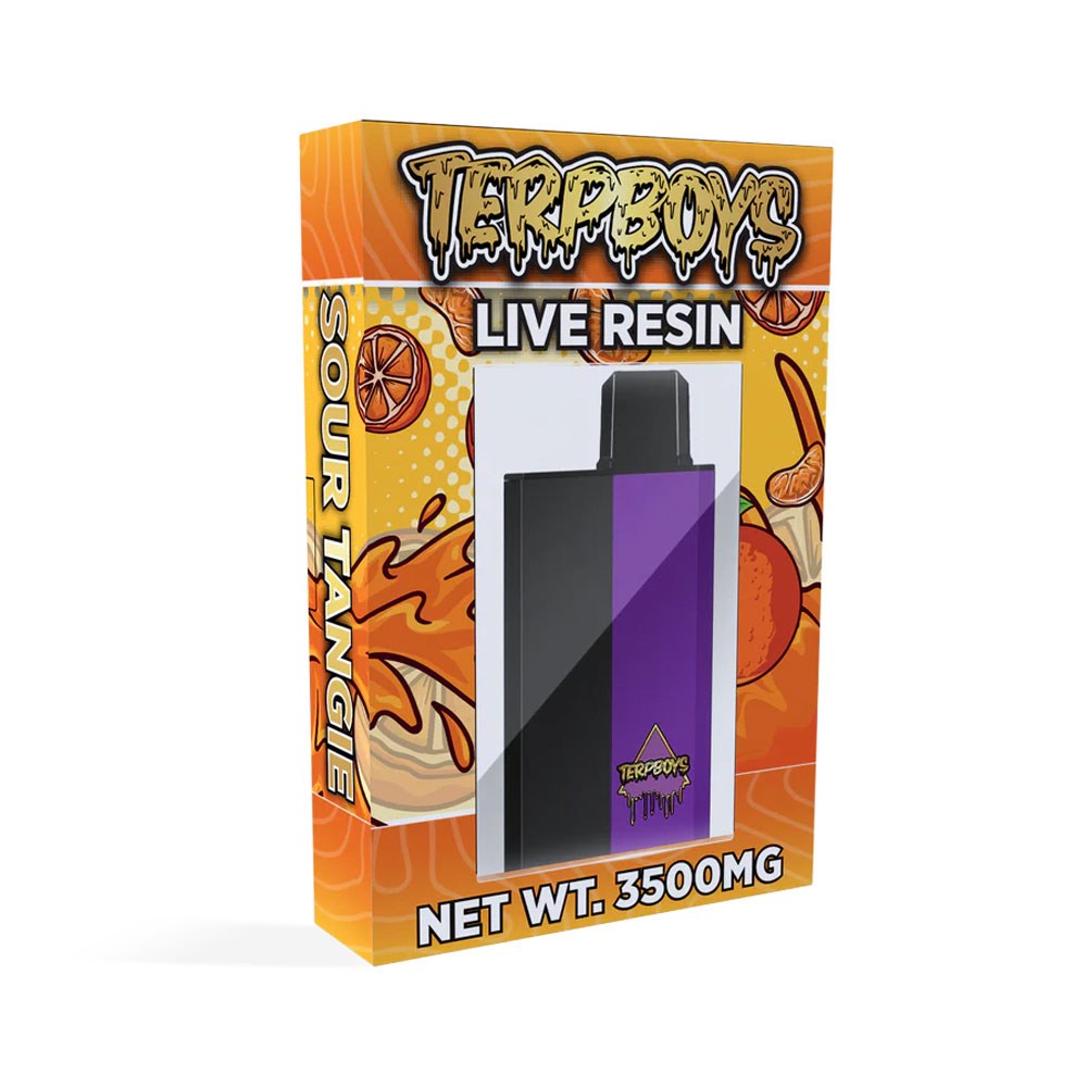 TERPBOY LIVE RESIN 3.5G DISPOSABLE - SOUR TANGIE
