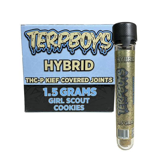 TERPBOYS THCP 1.5G KIEF COVERED JOINT HYBRID - GIRL SCOUT COOKIES