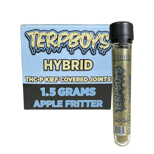 TERPBOYS THCP 1.5G KIEF COVERED JOINT HYBRID - APPLE FRITTER