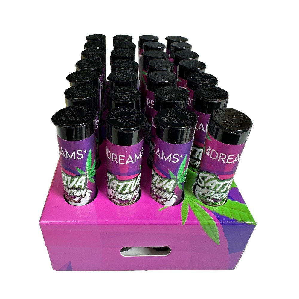 BIG DREAM THCA/D9 BLEND 1G PRE ROLLS SATIVA - WAR HEADZ