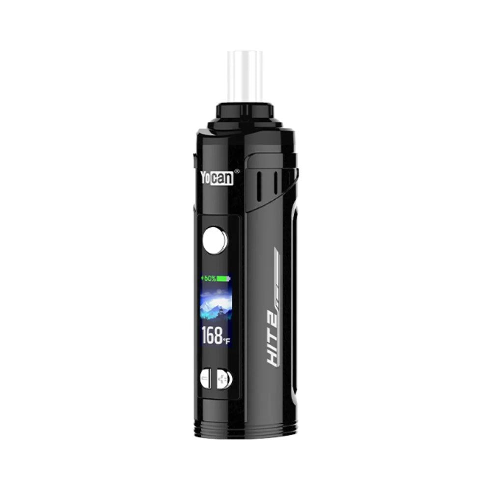 YOCAN HIT 2 1800mAH DRY HERB VAPORIZER W/ LCD - BLACK
