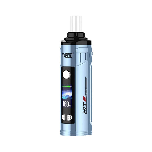 YOCAN HIT 2 1800mAH DRY HERB VAPORIZER W/ LCD - BLUE