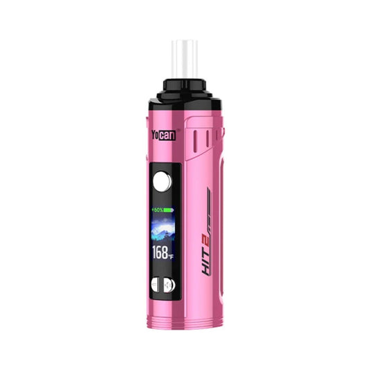 YOCAN HIT 2 1800mAH DRY HERB VAPORIZER W/ LCD - PINK