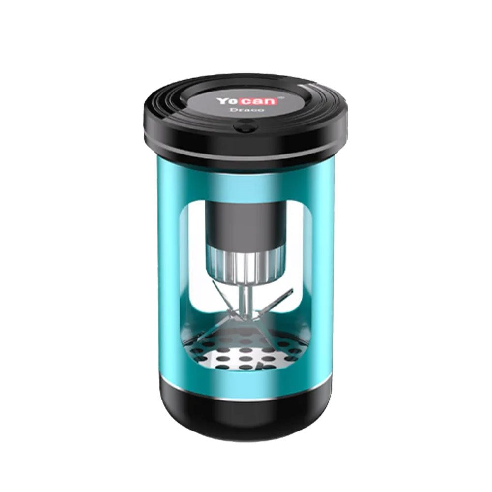 YOCAN DRACO ELECTRIC SMART HERB GRINDER - TEAL