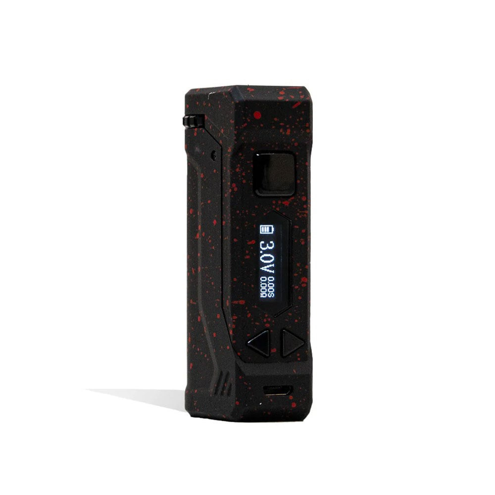 WULFxYOCAN UNI PRO ADJUSTABLE CARTRIDGE VAPORIZER MOD - BLACK RED SPATTER