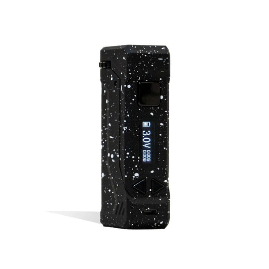 WULFxYOCAN UNI PRO ADJUSTABLE CARTRIDGE VAPORIZER MOD - BLACK WHITE SPATTER