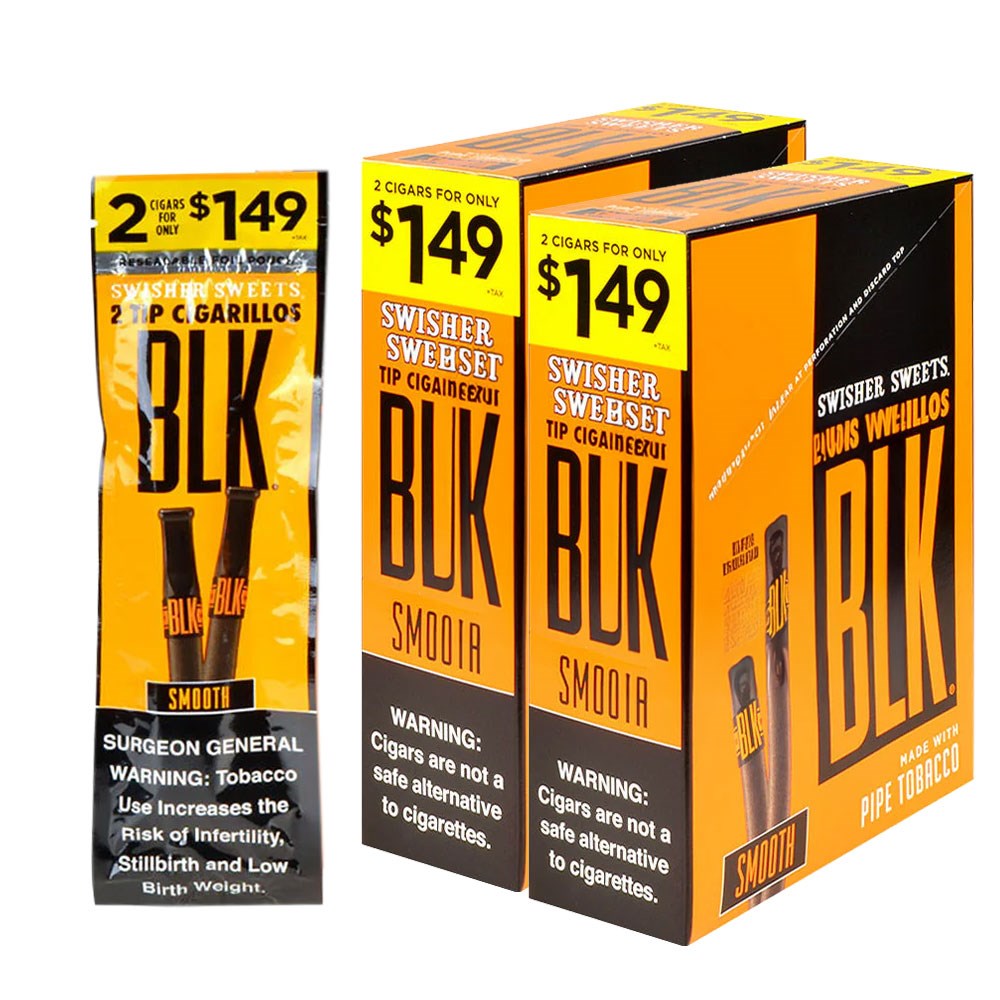SS BLK 2/1.49 2CTS TIP CIGARILLO - SMOOTH