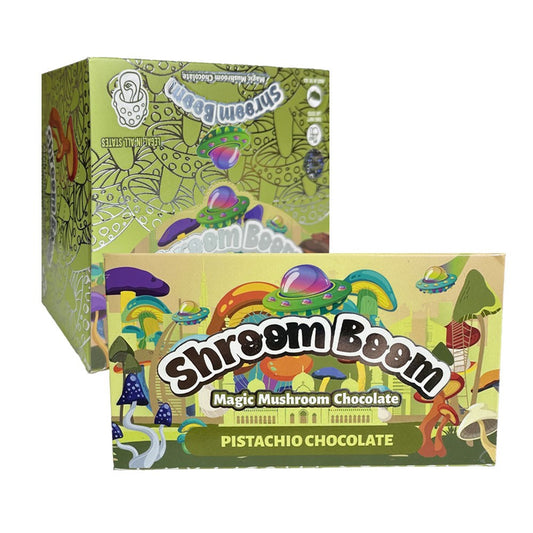 SHROOMBOOM MUSHROOM PISTACHIO CHOCOLATE